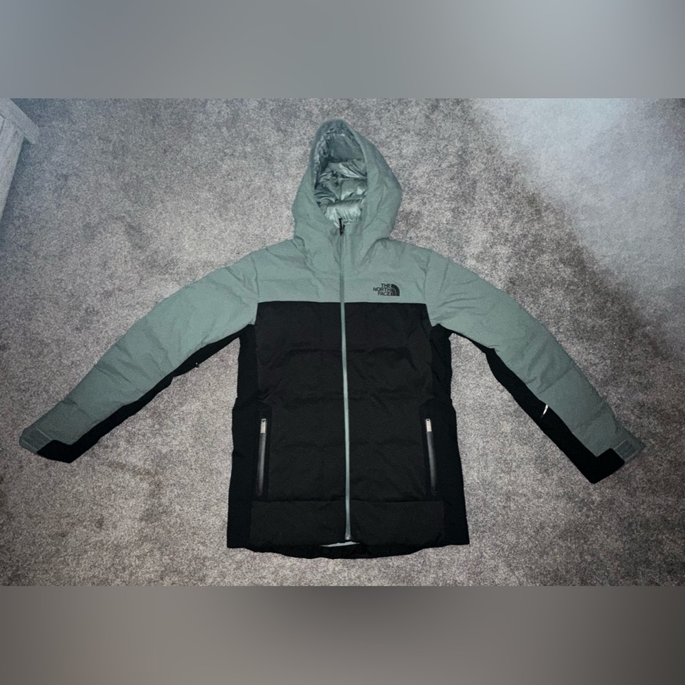 The North Face Men's Bellion Down Jacket Balsam Green… Gem